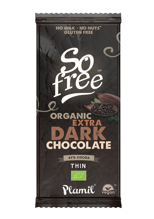 Plamil_So Free Extra Dark Chocolate 80g-Pack of 12