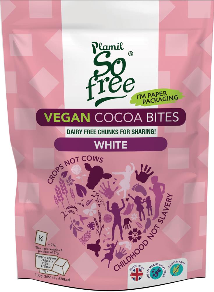 Plamil_Vegan White Cocoa Bites 108g-pack of 7