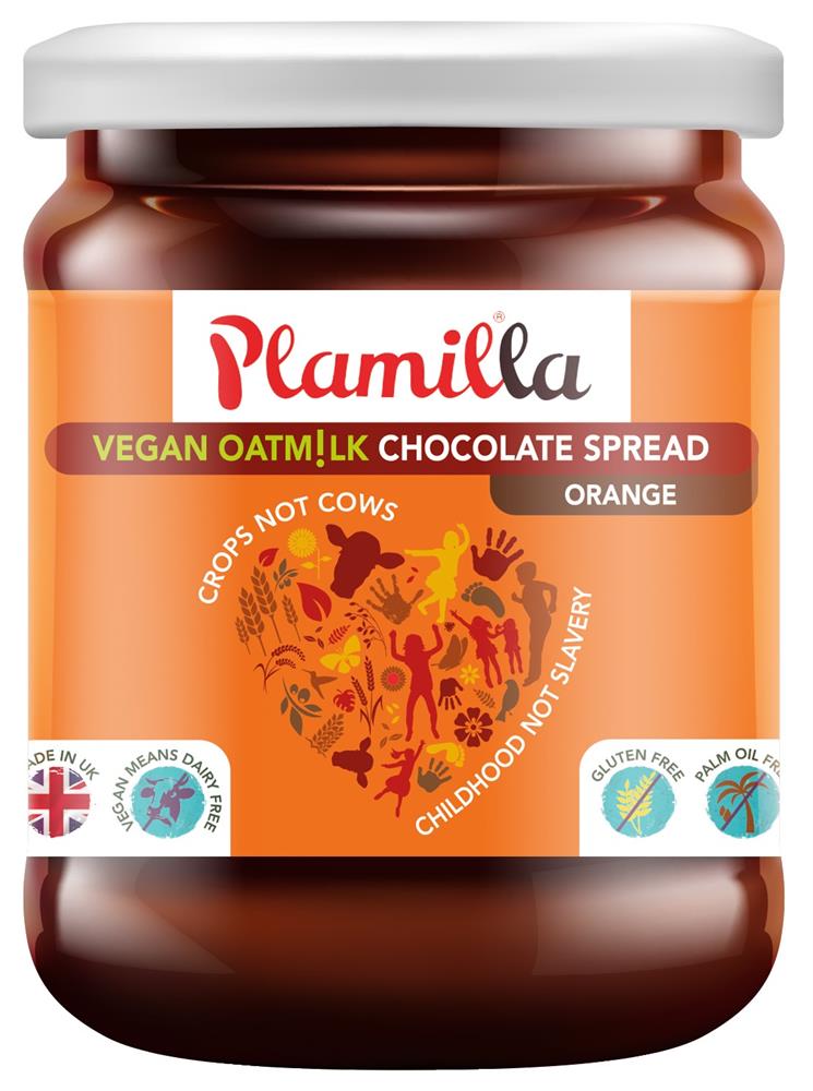 Plamil_la Vegan Oat Milk Spread Orange 275g