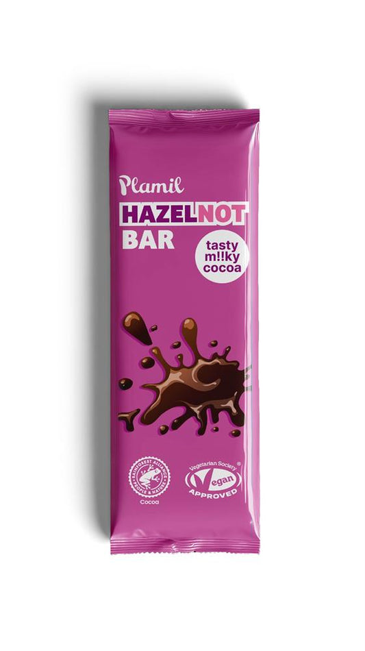 Plamil_Plamil Hazelnot Chocolate Bar 40g-pack of 12
