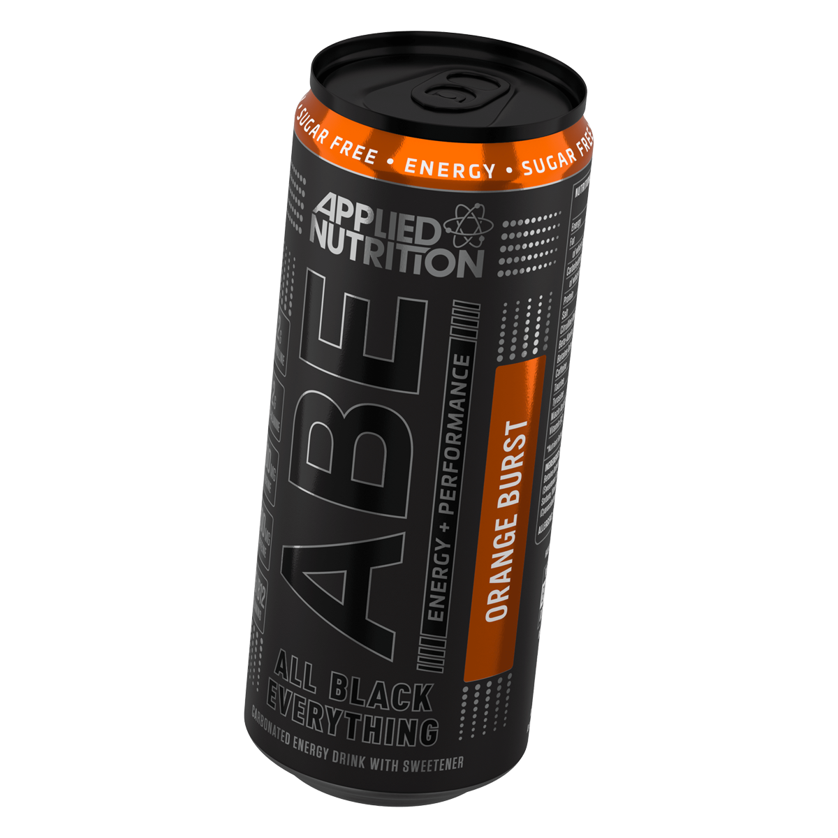 Applied Nutrition ABE (All Black Everything) Carbonated Can 12x330ml Energy