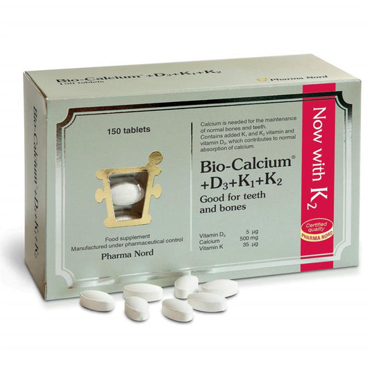 Pharma Nord_Bio-Calcium+D3+K1+K2 150 Tablets