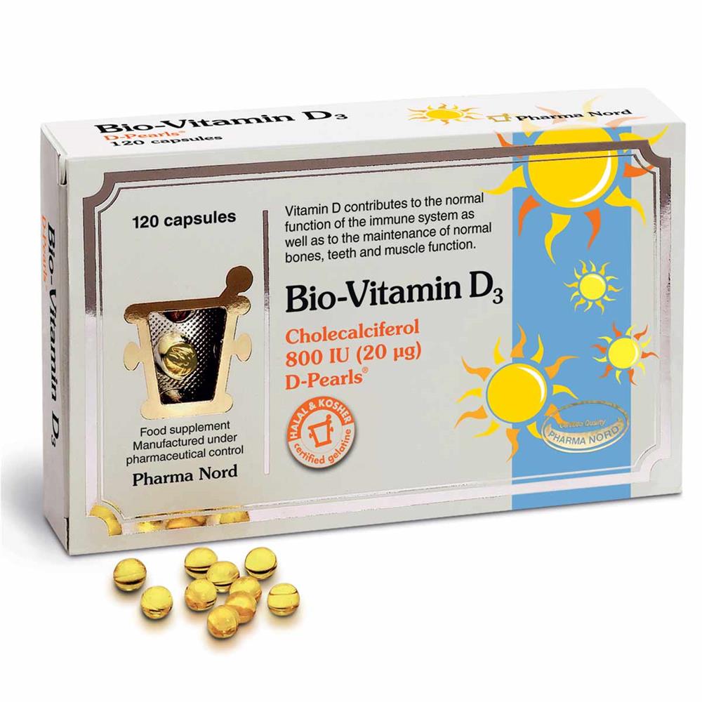 Pharma Nord_Bio-Vitamin D3 (Cholecalciferol) - 20mcg - 800IU -