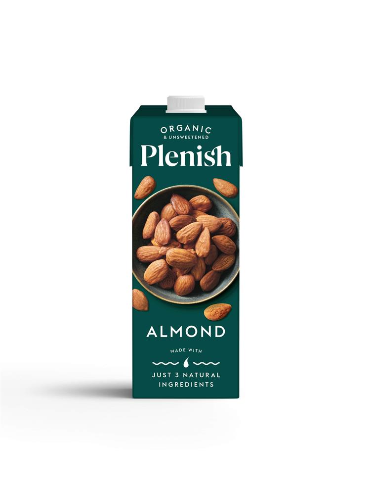 Plenish_Organic 5% Almond Milk 1 Litre-pack of 2