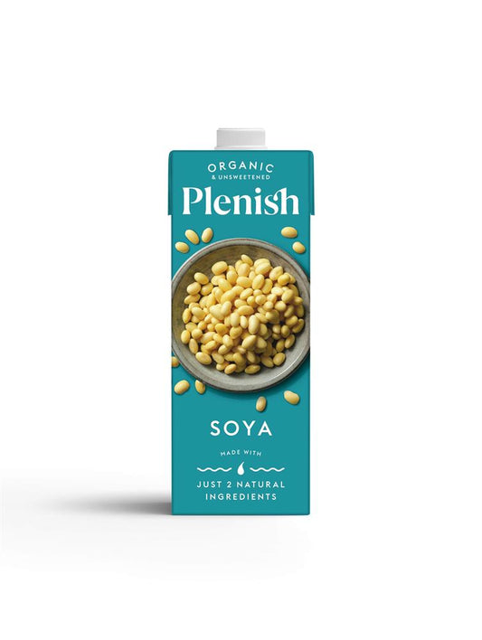 Plenish_Organic Soya Milk 1 Litre-pack of 2