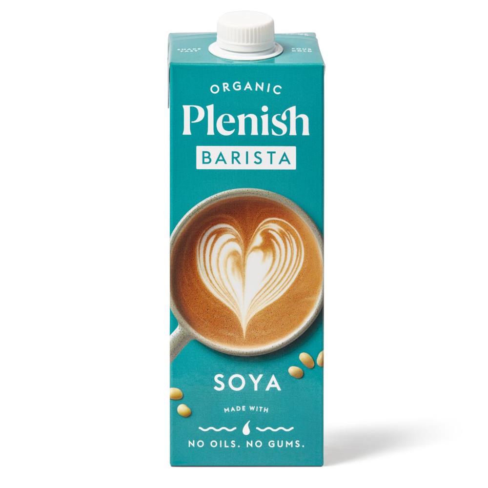 Plenish_Organic Soya Barista Milk 1L-Pack of 2