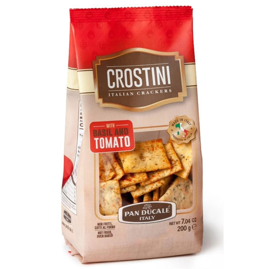 Pan Ducale_Crostini with Basil and Tomato 200g-Pack of 3