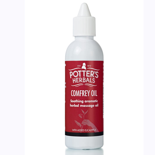 Potters_Comfrey Oil with Eucalyptus 75ml