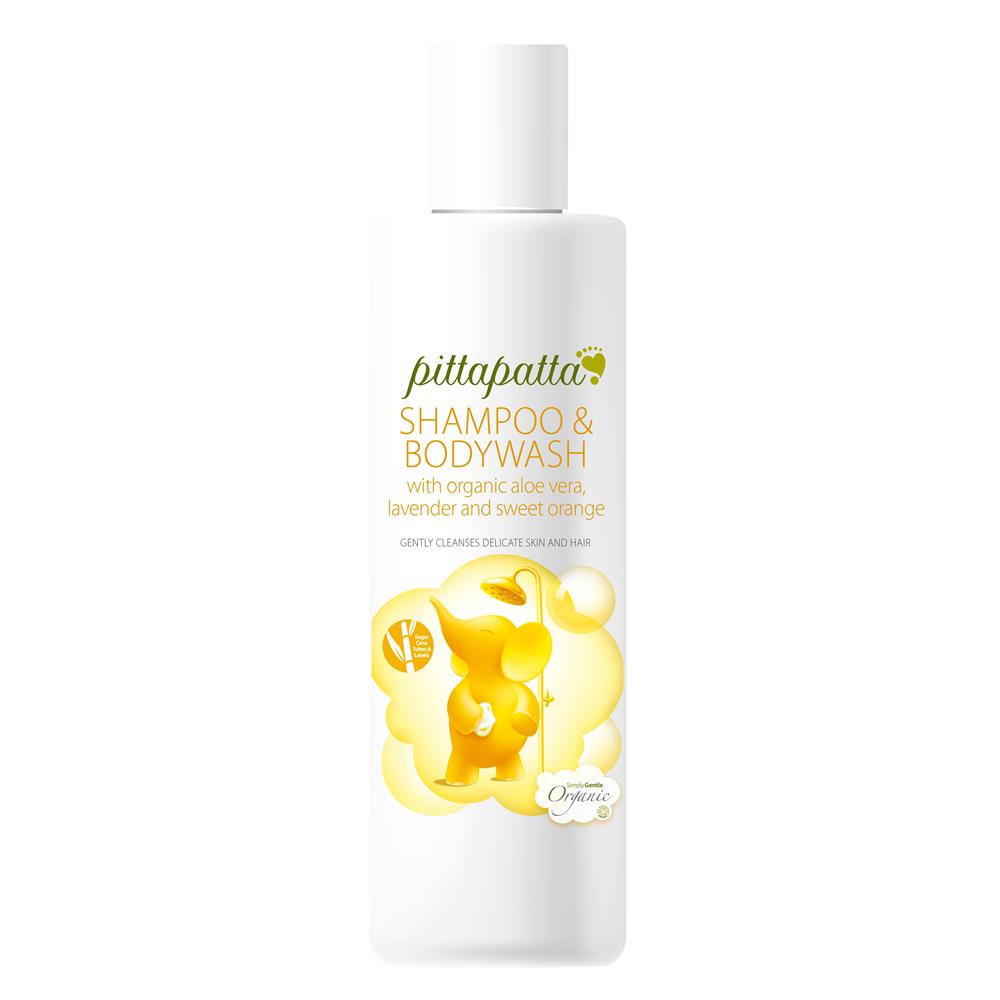 Pitta Patta_Shampoo & Bodywash with Organic Aloe Vera 200ml