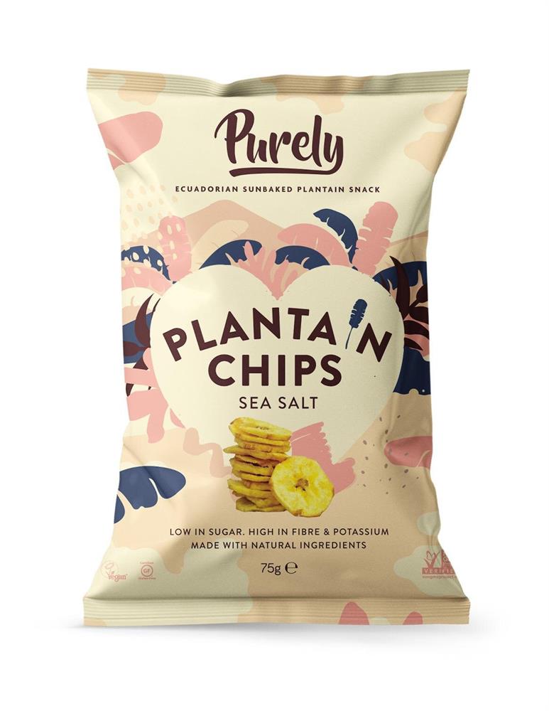 PURELY PLANTAIN_Plantain Chips - Salted 75g-pack of 10