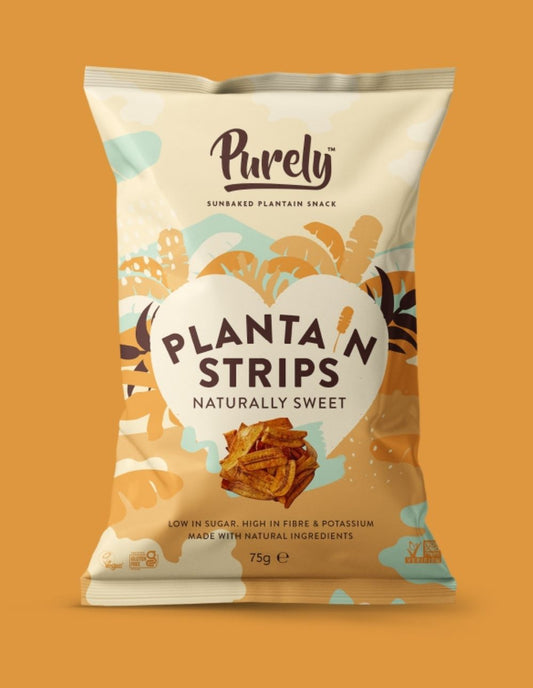 PURELY PLANTAIN_Sweet Treats Strips 75g-pack of 10
