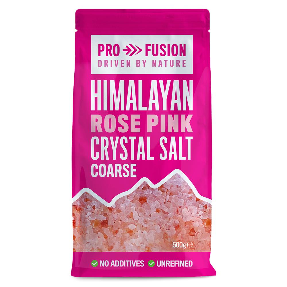 Profusion_Himalayan Rose Pink Salt- Coarse 500g