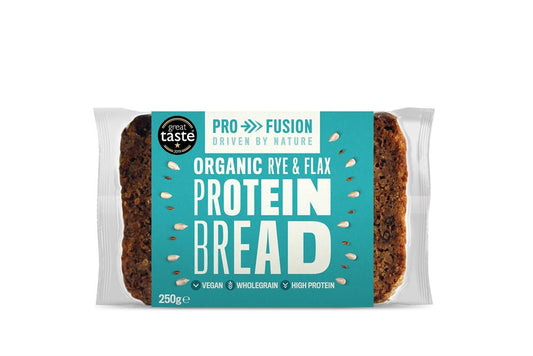 Profusion_Organic Protein Bread - Rye & Flax 250g