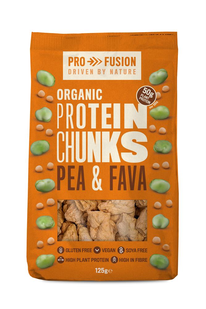 Profusion_Organic Protein Chunks - Pea & Fava 125g-pack of 2
