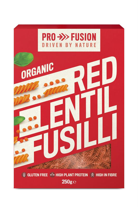 Profusion_Organic Red Lentil Fusilli - Gluten & Grain Free - 250g