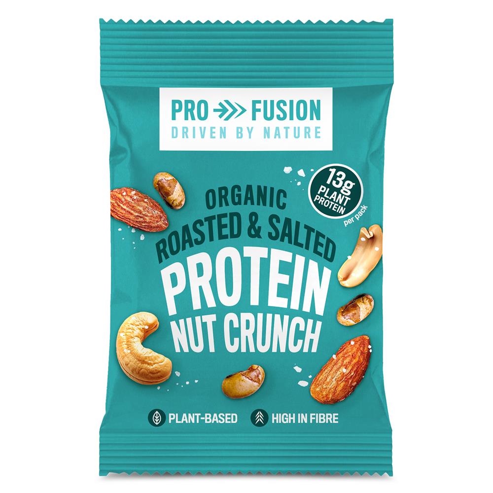 Profusion_Organic Protein Nut Crunch Roasted & Salted 45g-pack of 2