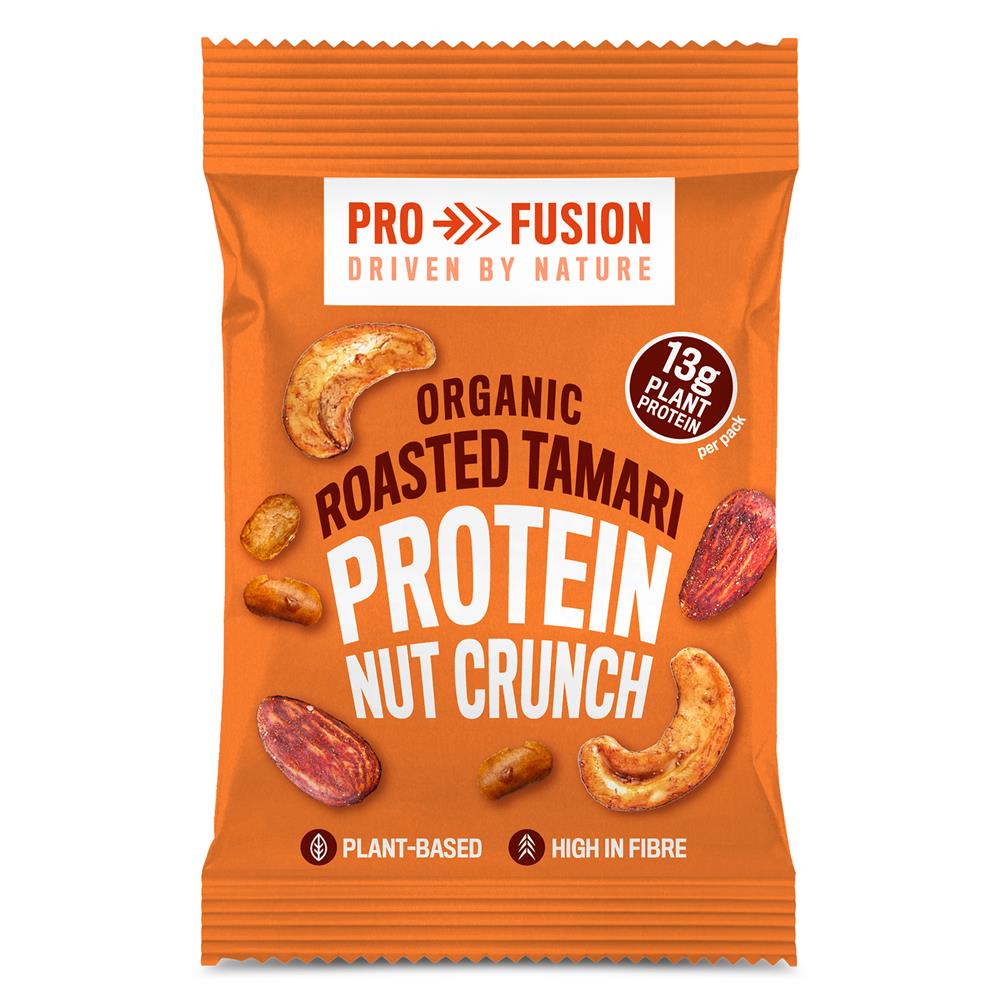 Profusion_Organic Protein Nut Crunch Roasted Tamari 45g-pack of 2