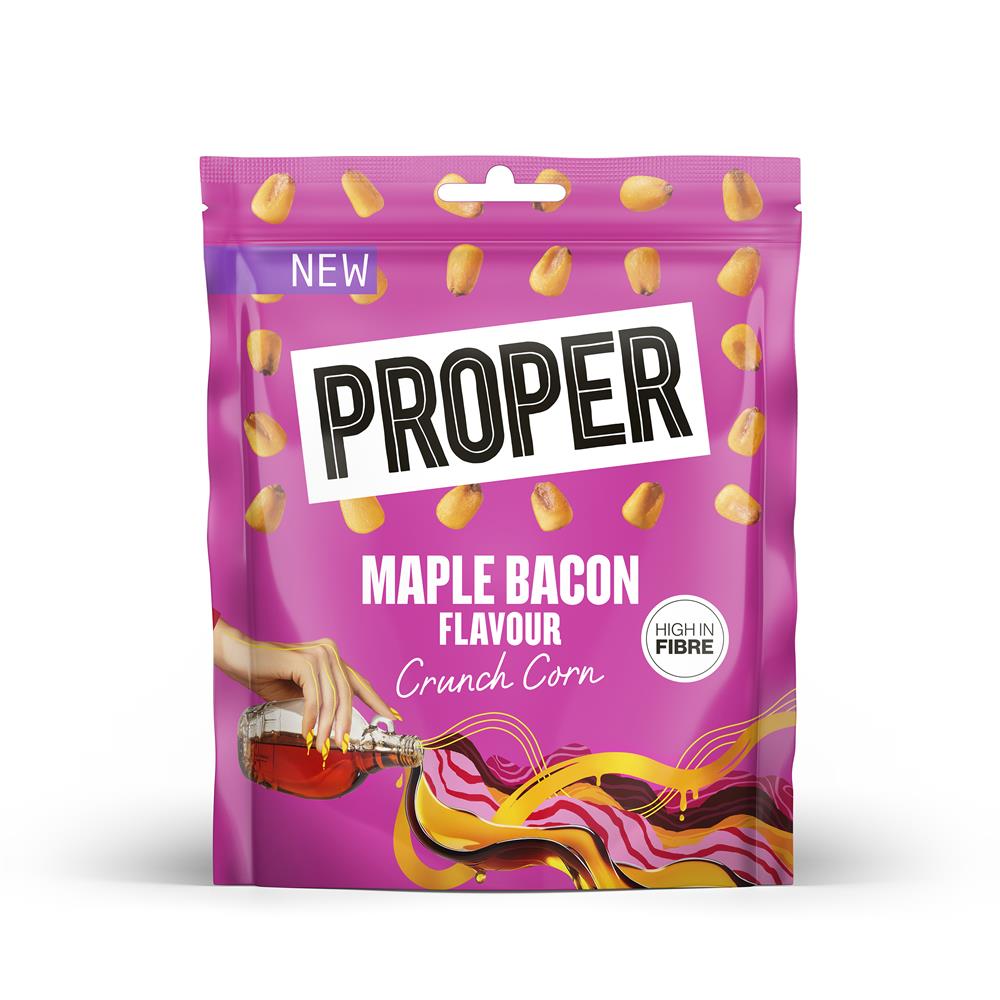 Proper Crunch_Proper Crunch Maple Bacon Crunch Corn 125g-pack of 8