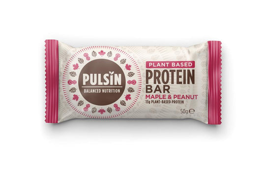 Pulsin_Maple & Peanut Protein Booster 50g-Pack of 18