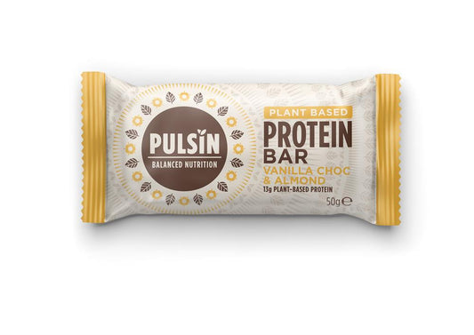 Pulsin_Vanilla Choc Chip & Almond Protein Booster 50g-pack of 18