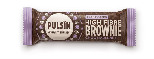 Pulsin_Choc Hazelnut & Peanut Brownie 35g-Pack of 18