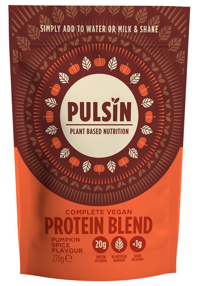 Pulsin_Complete Vegan Protein Blend - Pumpkin Spice 270g