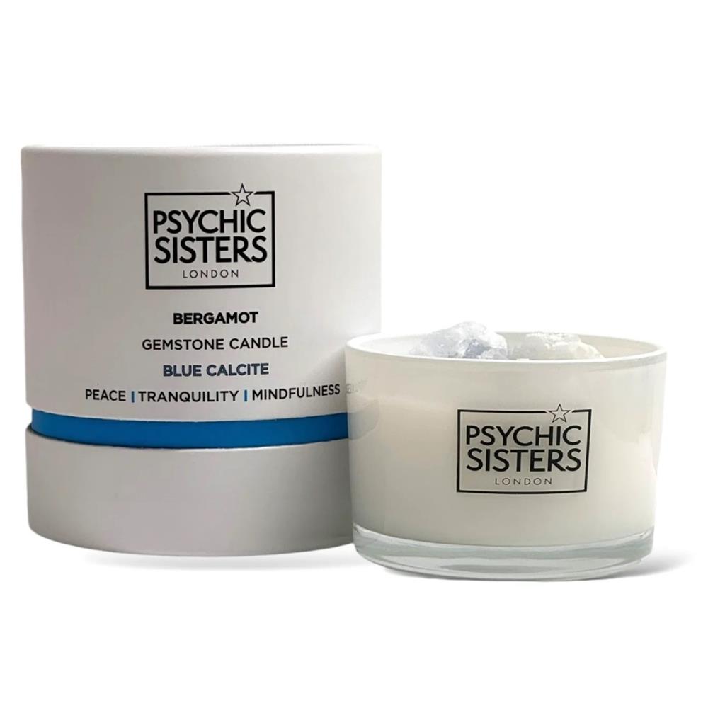 Psychic Sisters_Large Bergamont Gemstone Candle