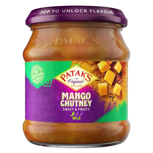 Pataks_Patak's Mango Chutney 340g-pack of 2