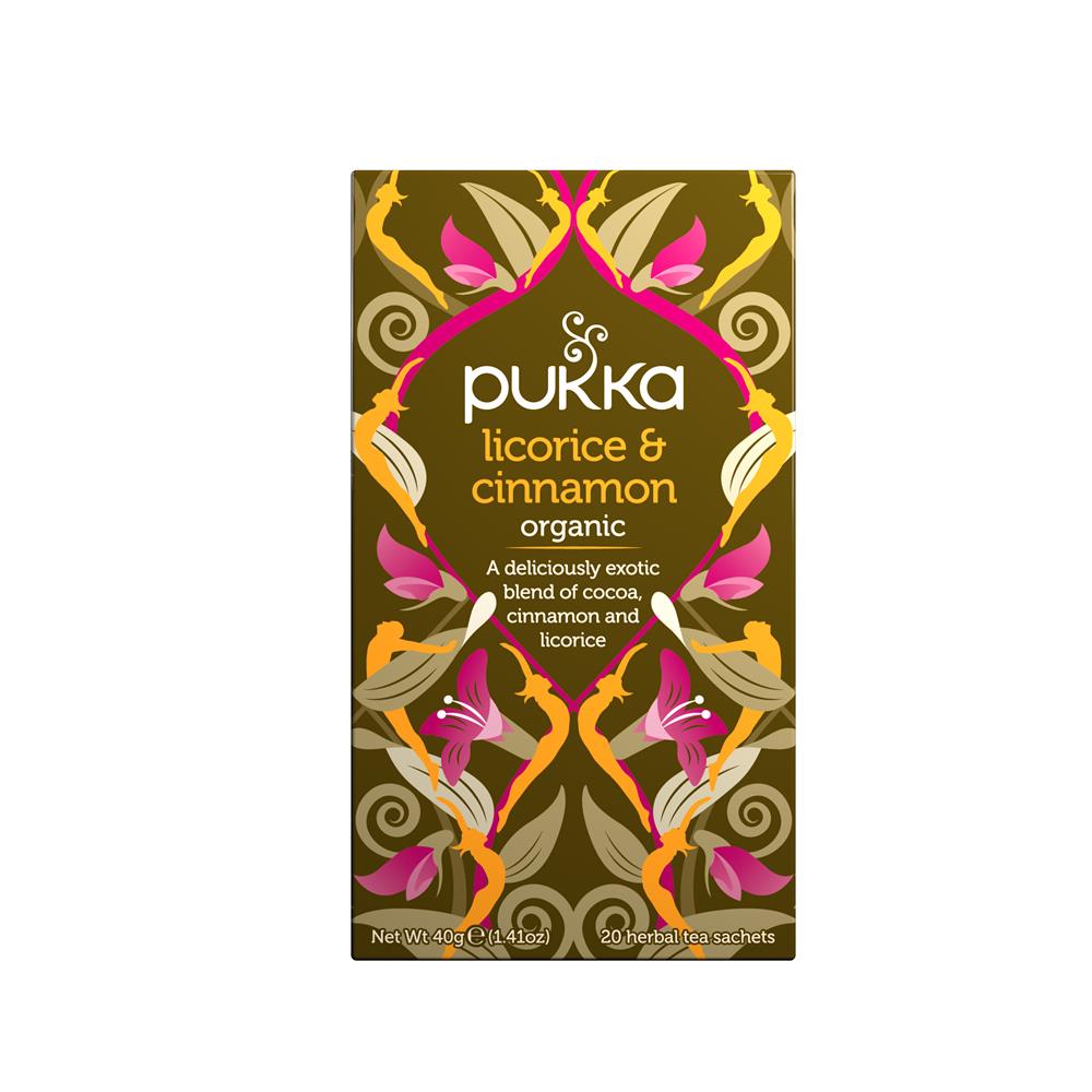 Pukka Herbs_Pukka Organic Licorice & Cinnamon Herbal Tea x 20 sachets