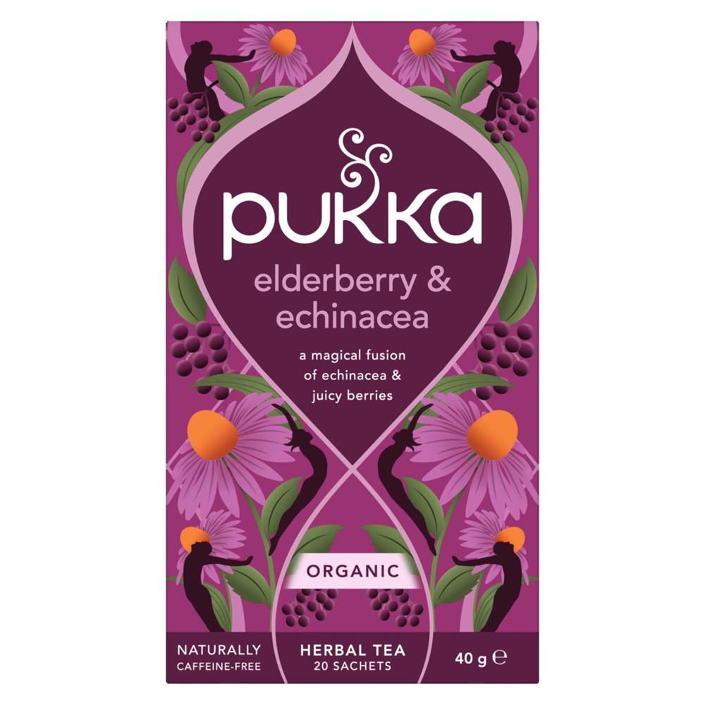 Pukka Herbs_Pukka Elderberry & Echinacea Organic Herbal Tea 20 sachets