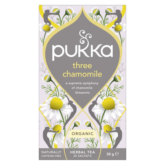Pukka Herbs_Three Chamomile 20 herbal tea sachets