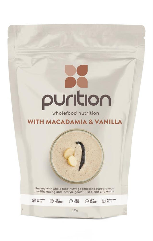 Purition_Wholefood Nutrition with Macadamia & Vanilla 250g