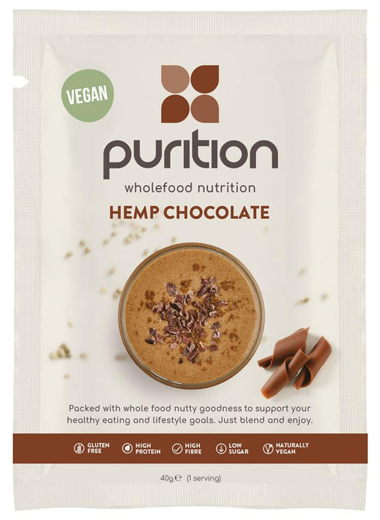 Purition_Vegan Wholefood Nutrition Chocolate - 40g-Pack of 6