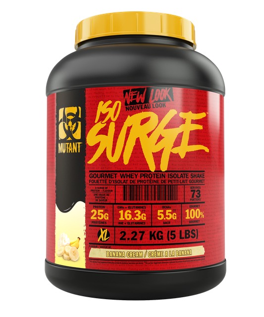 Mutant Iso Surge 2.27kg Banana Cream