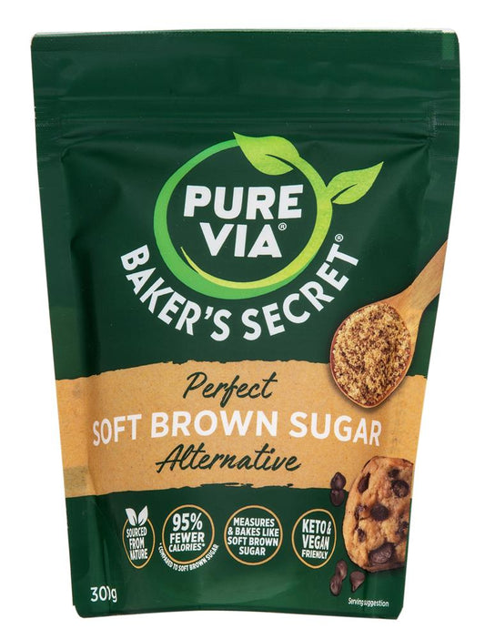 Pure Via_Bakers Secret Soft Brown Sugar Alternative 300g-pack of 4
