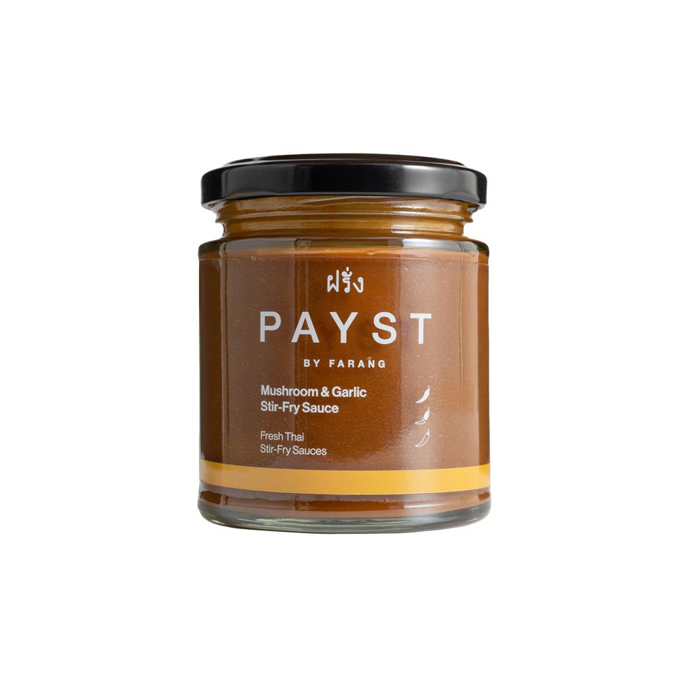 Payst_Handmade Premium Mushroom & Garlic Stir-Fry Sauce 190ml Serves 2