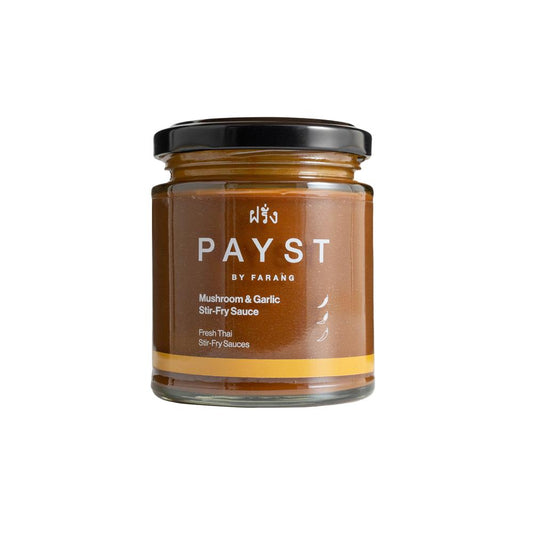 Payst_Handmade Premium Mushroom & Garlic Stir-Fry Sauce 190ml Serves 2