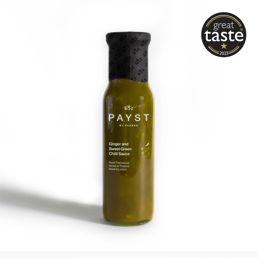 Payst_Handmade Premium Ginger & Sweet Green Chilli Sauce 250ml