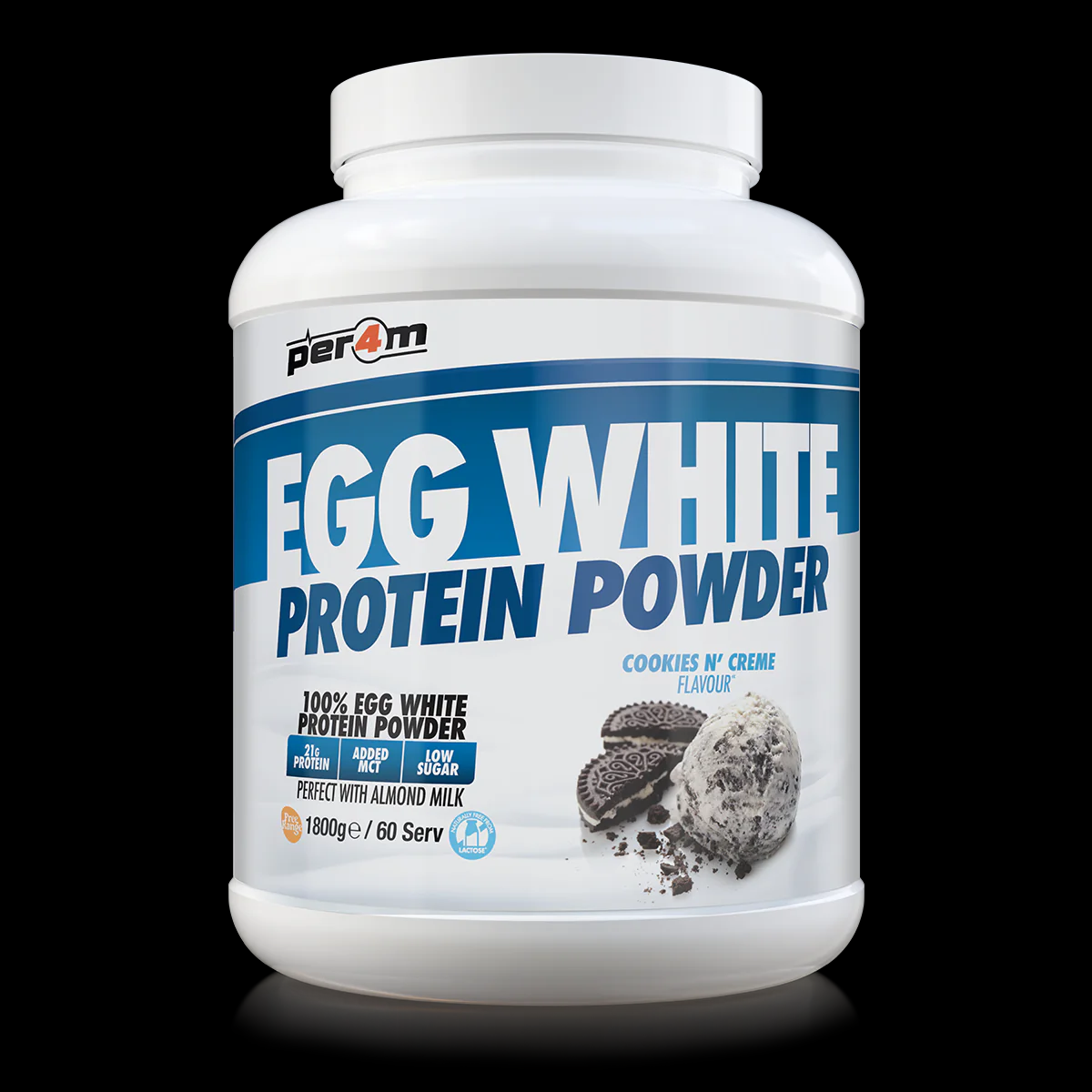 Per4m Egg Protein 900g Caramel Biscuit