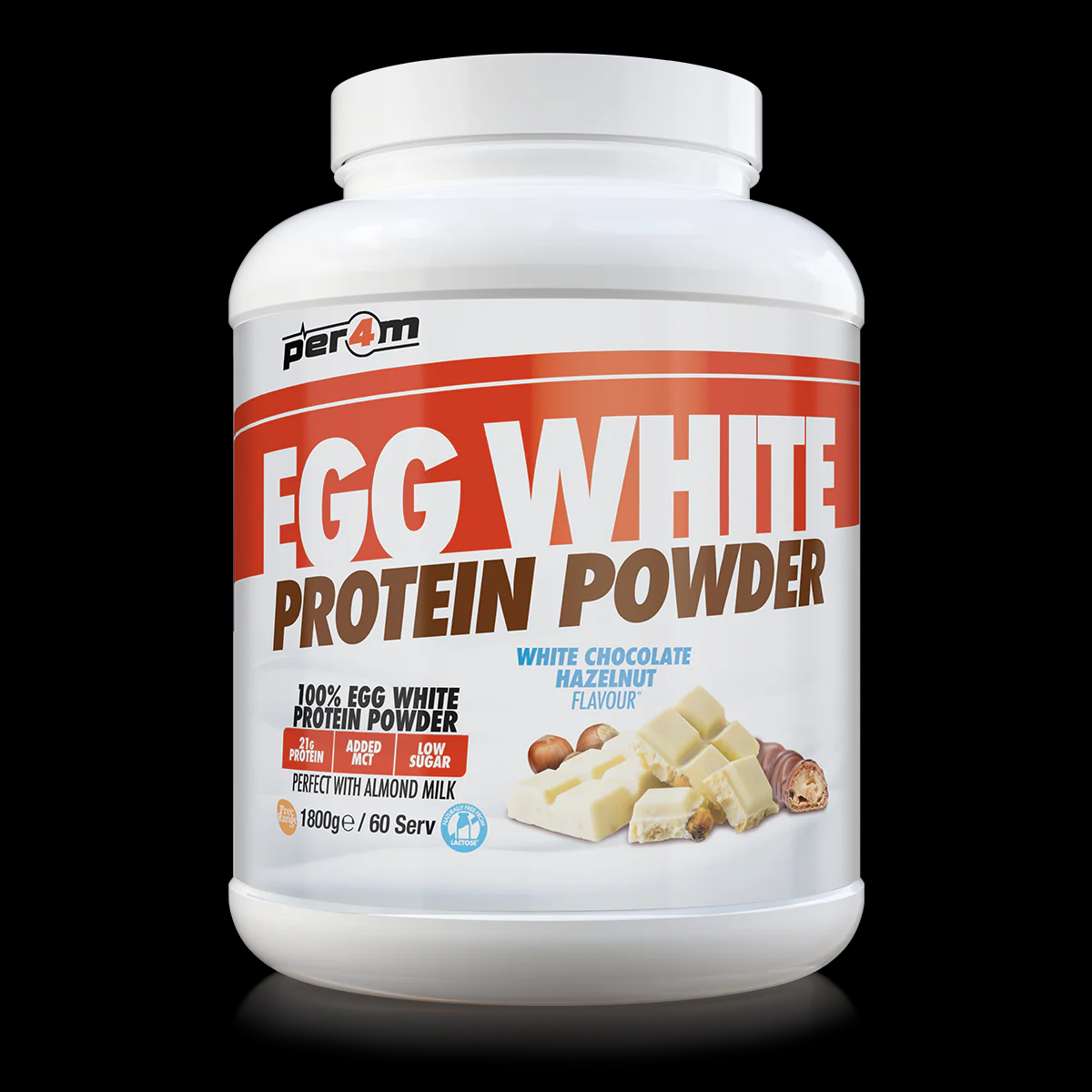 Per4m Egg Protein 900g Caramel Biscuit