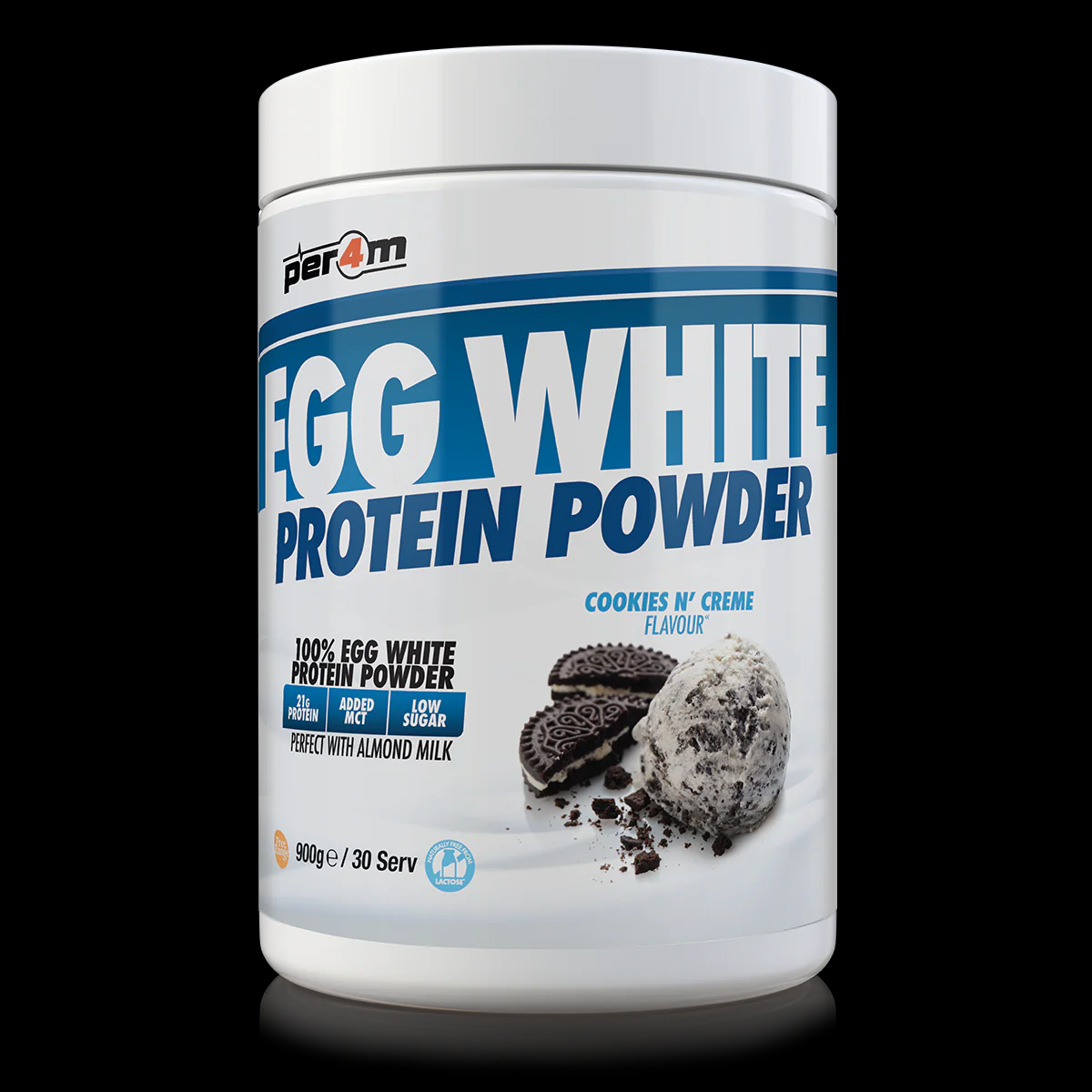 Per4m Egg Protein 900g Caramel Biscuit