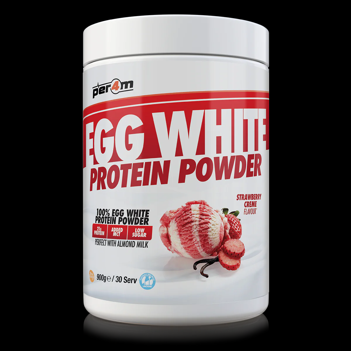 Per4m Egg Protein 900g Caramel Biscuit