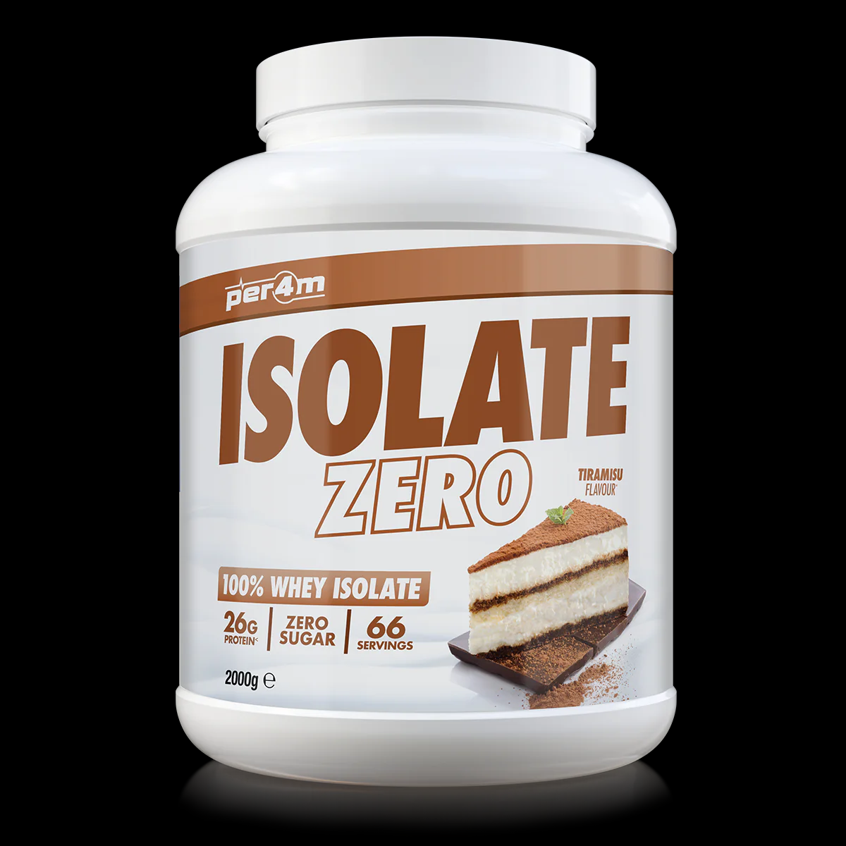 Per4m Isolate Zero 2kg Chocolate Peanut Butter