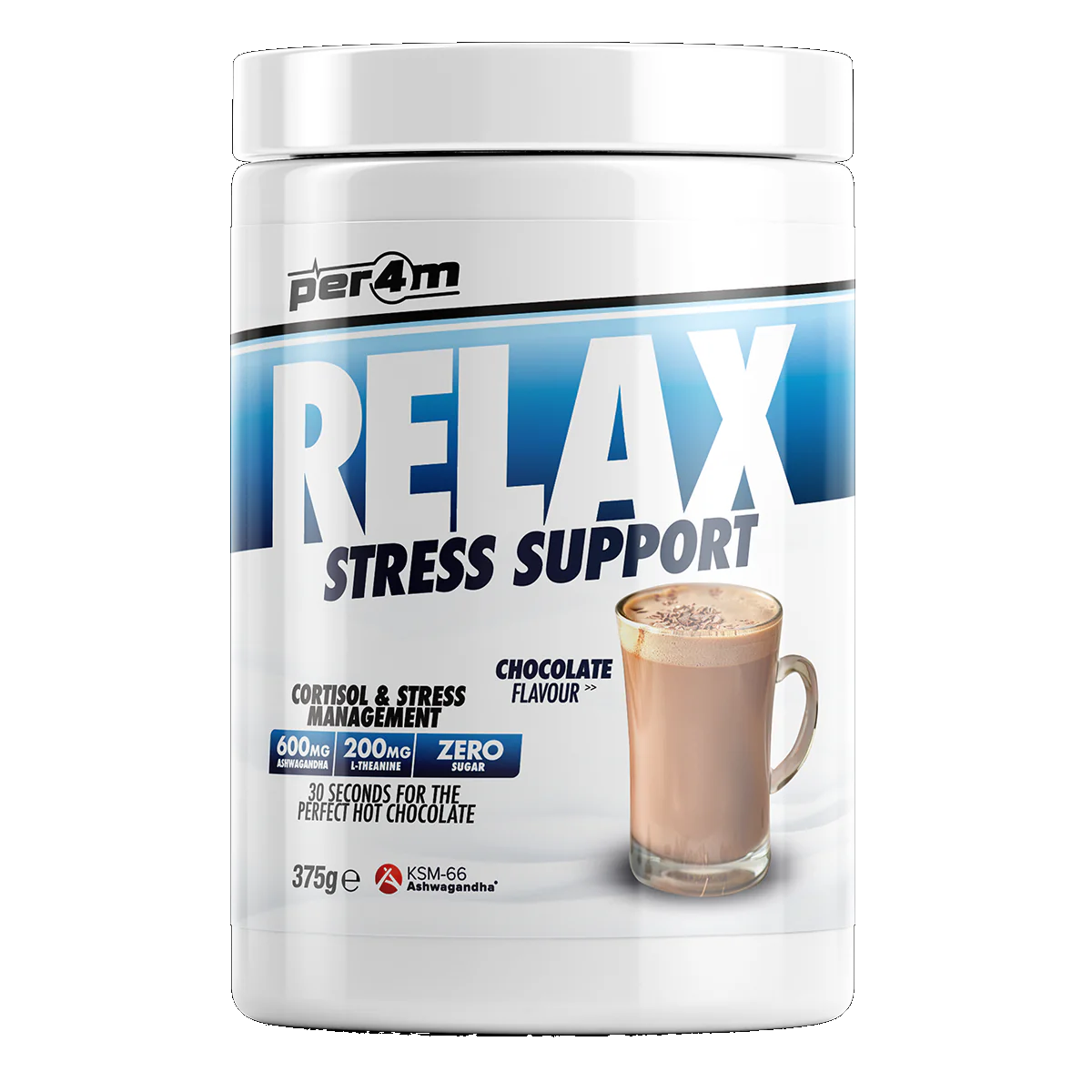 Per4m Relax Stress Support 375g Chocolate