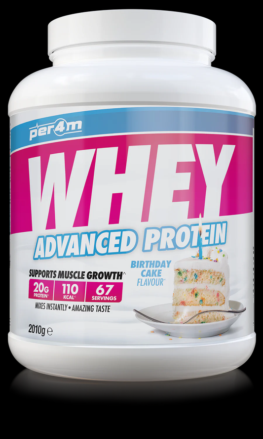 Per4m Advanced Whey Protein 2.01kg Birthday Cake