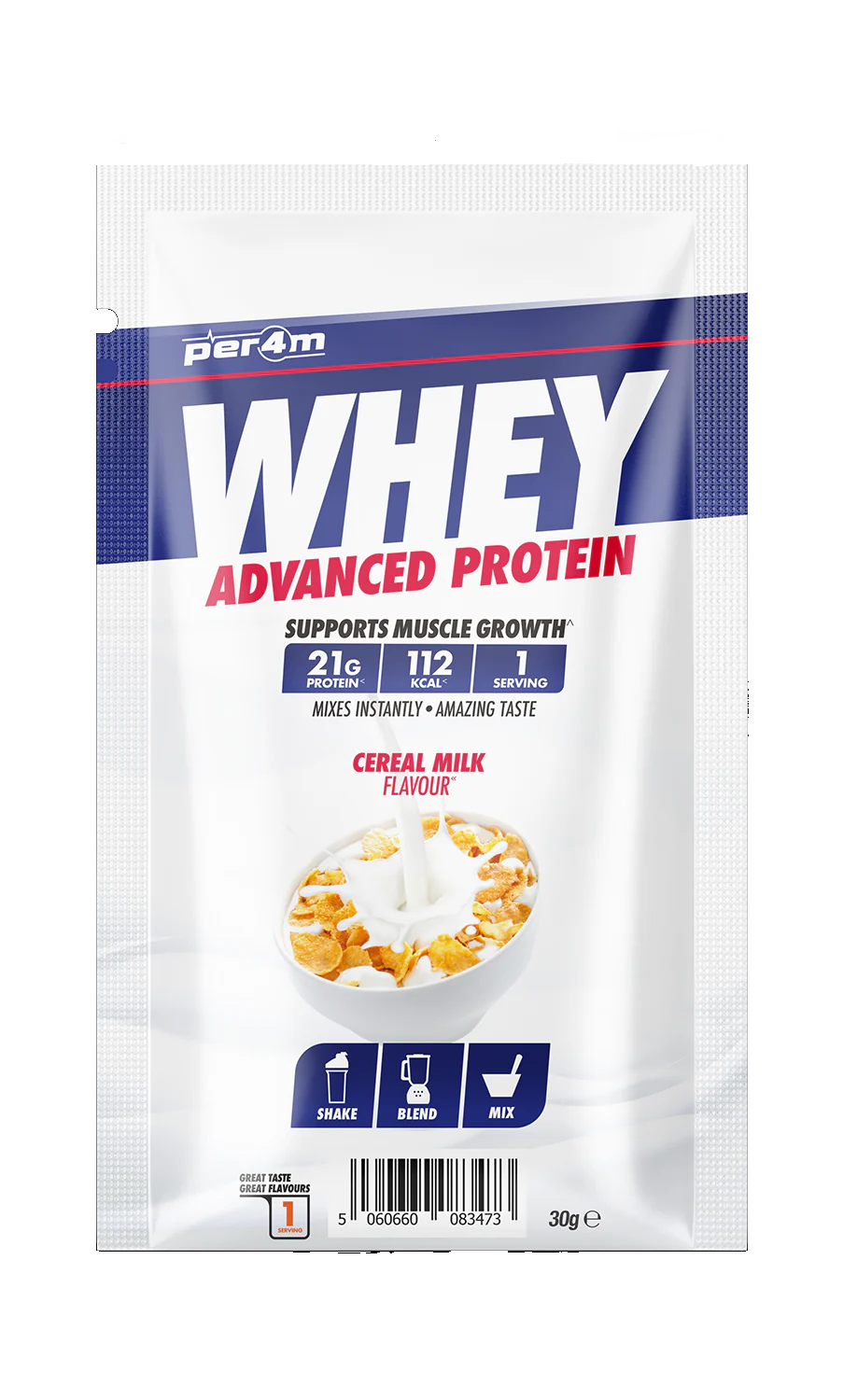 Per4m Advanced Whey Protein Sachet 30g White Chcolate Hazlenut