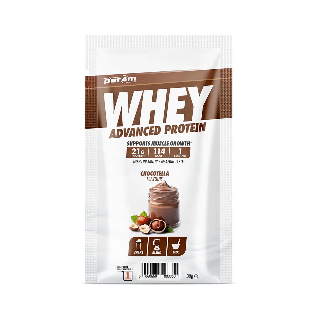 Per4m Advanced Whey Protein Sachet 30g White Chcolate Hazlenut