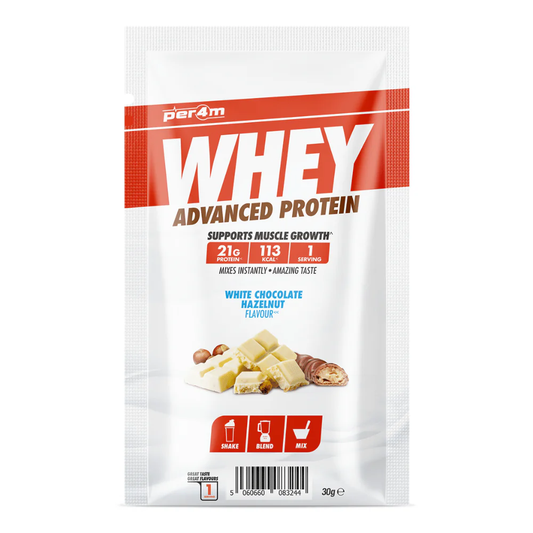 Per4m Advanced Whey Protein Sachet 30g White Chcolate Hazlenut