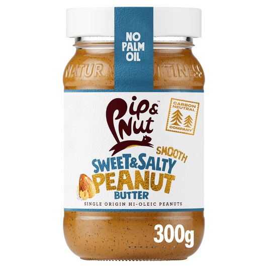 Pip & Nut Peanut Butter 300g Sweet & Salty Smooth