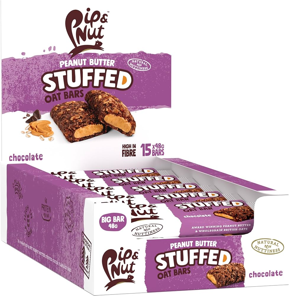 Pip & Nut Stuffed Oat Bar 15x48g Original